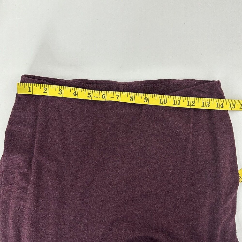 Cabi Skirted Legging Womens Medium Red 3672 Stretch Midrise Modest M'Legging - Picture 9 of 13